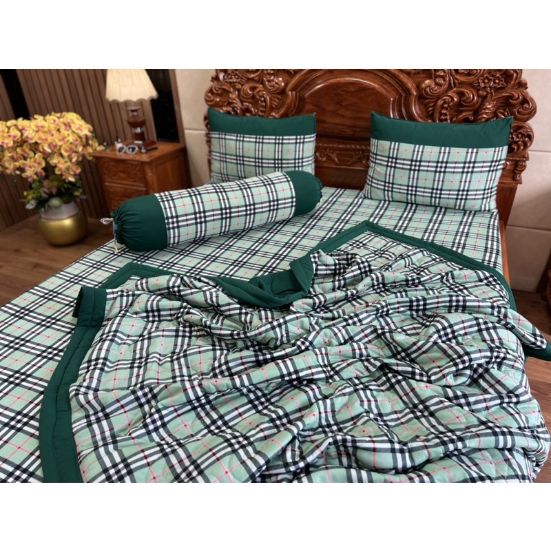 Bộ drap thun hàn quốc nhận may theo yêu cầu