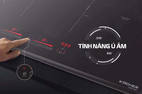 Bếp từ đ&ocirc;i Kocher DIB4-888