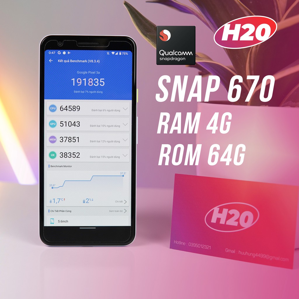 Điện Thoại Google Pixel 3A/3A Xl 2 Sim Quốc Tế - Đỉnh Camera