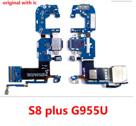 Usb charge port jack dock connector charging board flex cable for samsung s8 g955u