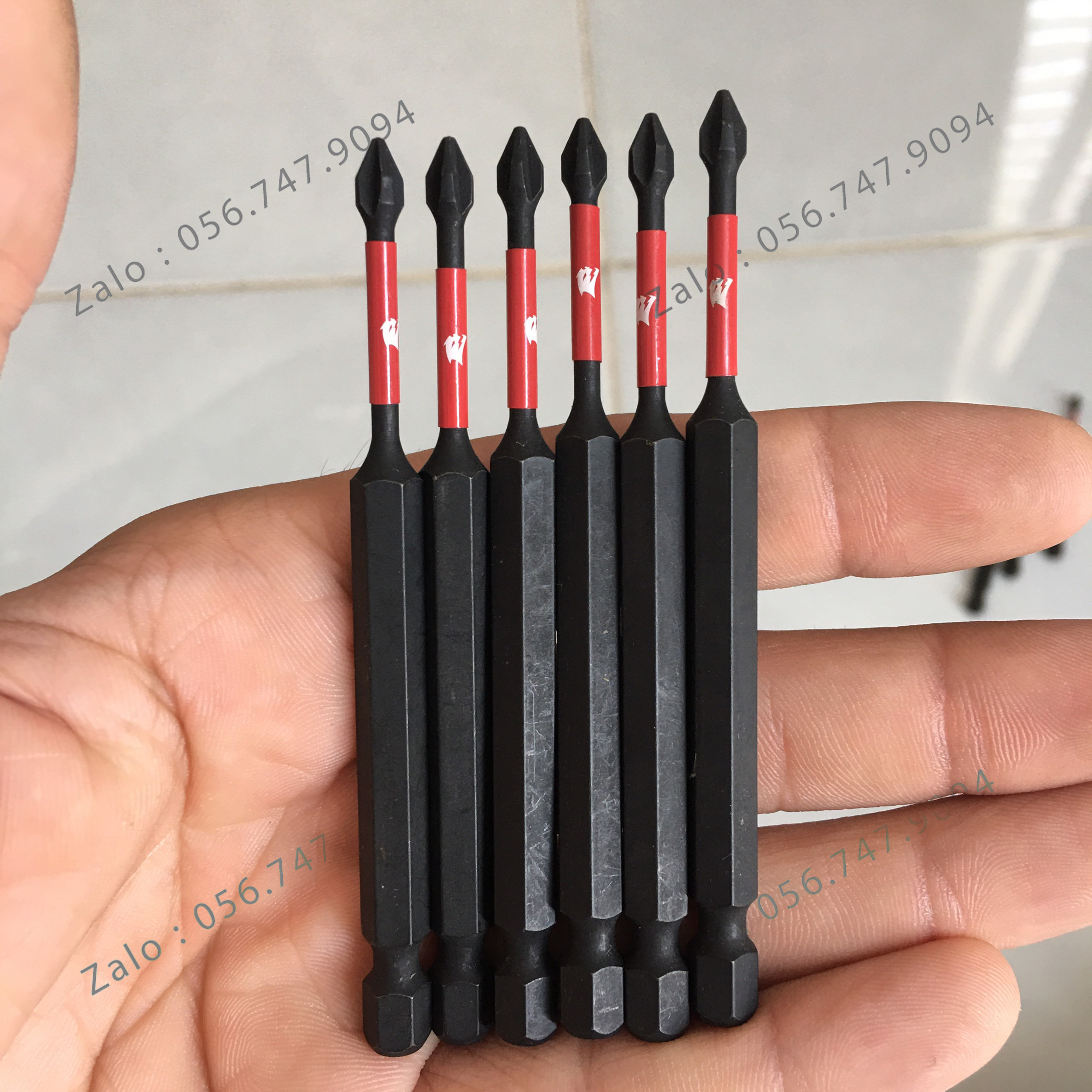 [1 Cái]Mũi Vít Bake DIABLO PH1 Dài 90mm Màu Đen Tem Đỏ
