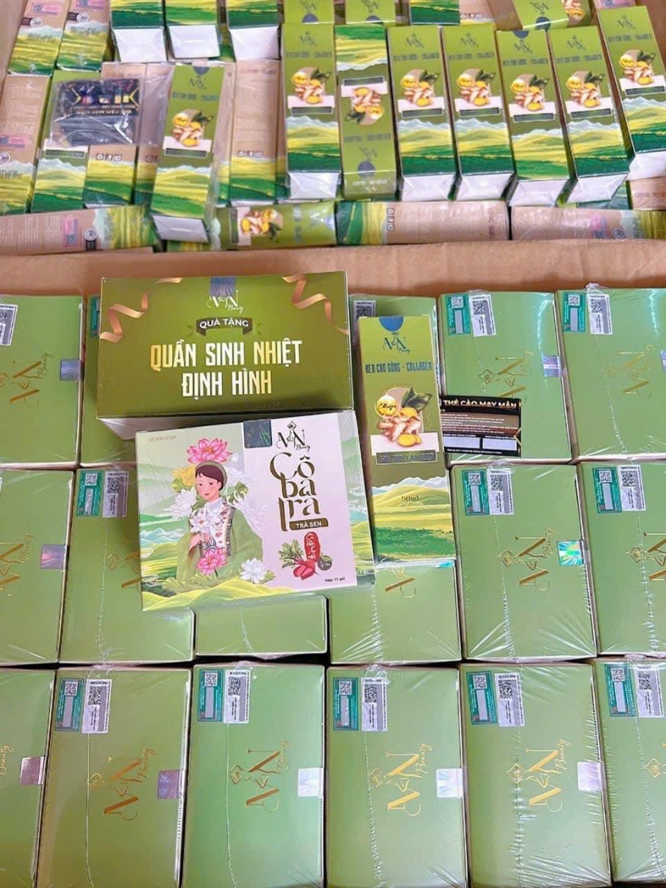 COMBO CÔ BA TRÀ TRÀ SEN ĐÔNG ANH CHÍNH HÃNG