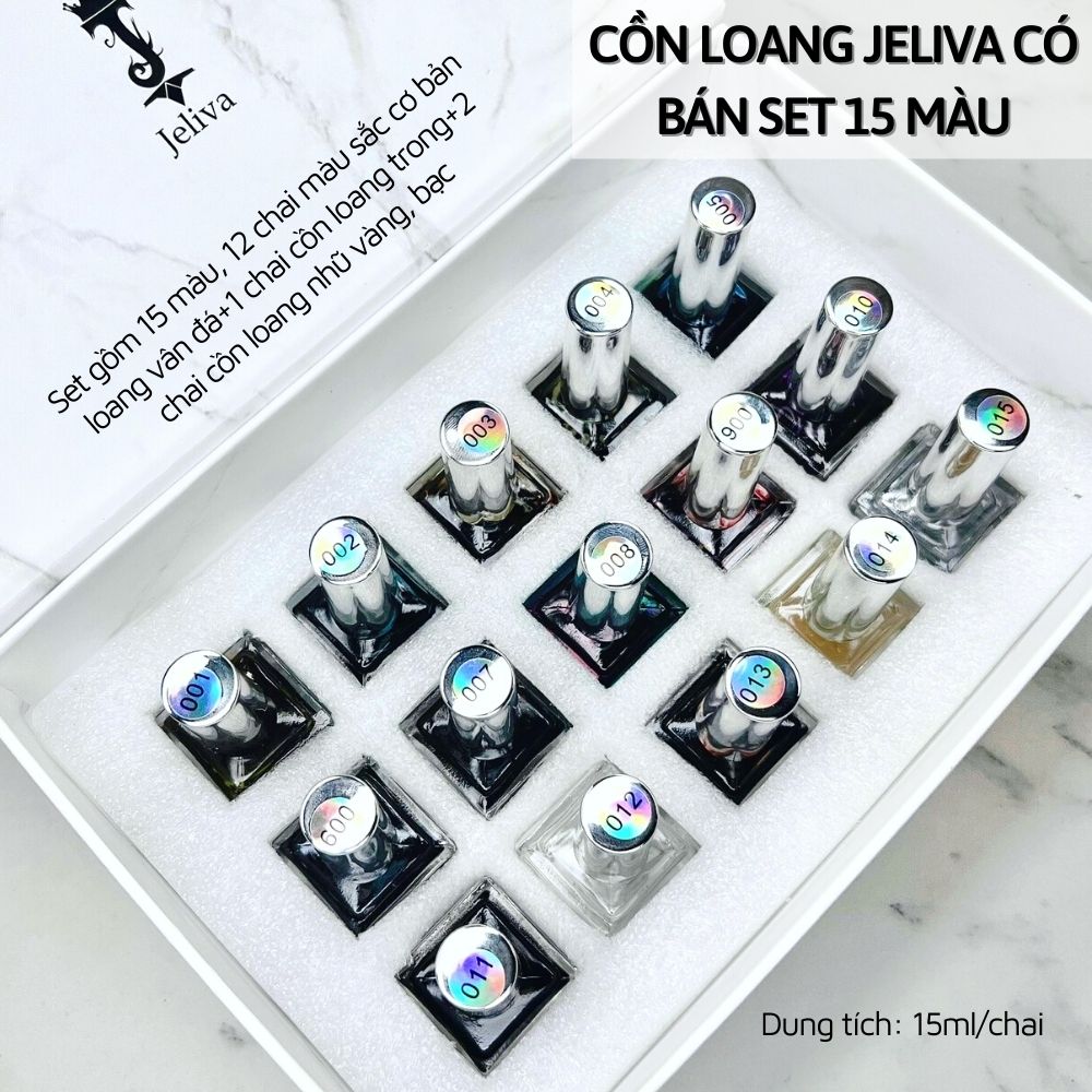 Cồn loang JELIVA chai lẻ 15ml