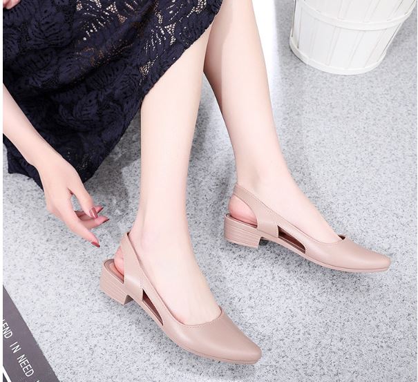 Sandal nữ đi mưa Alina cao 3.5p thời trang mới nhất A99 V241