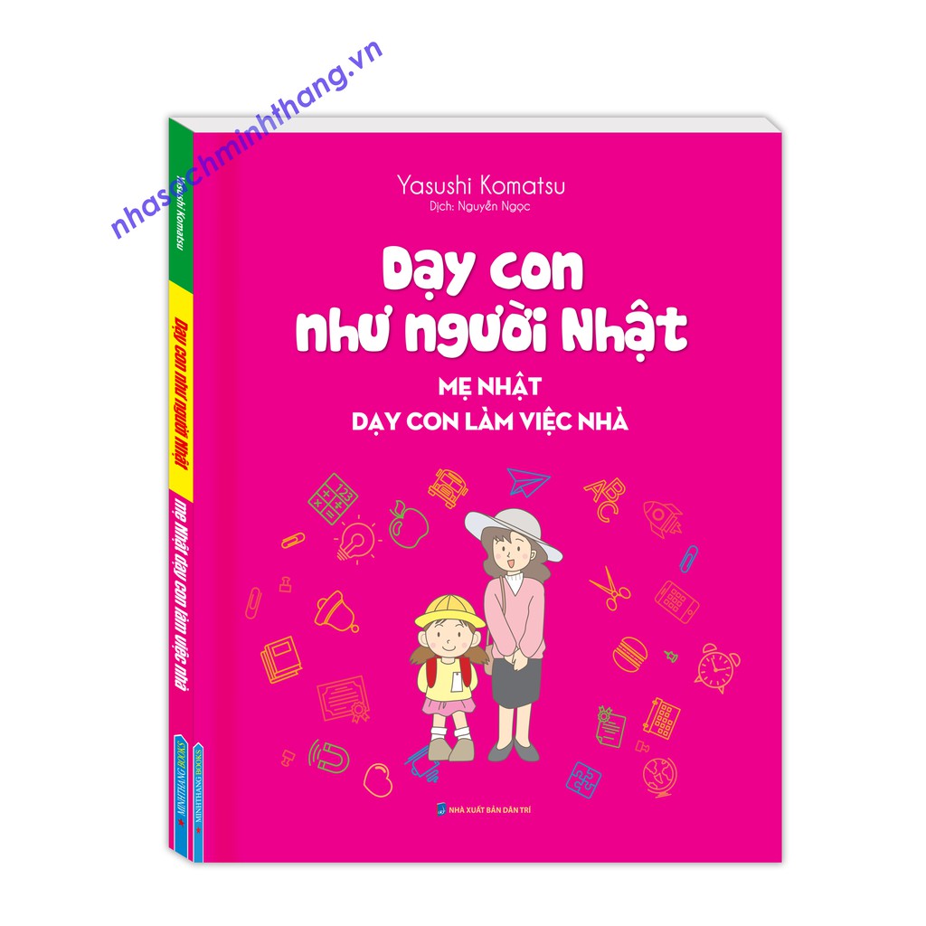 Sách - dạy con như người nhật - mẹ nhật dạy con làm việc nhà
