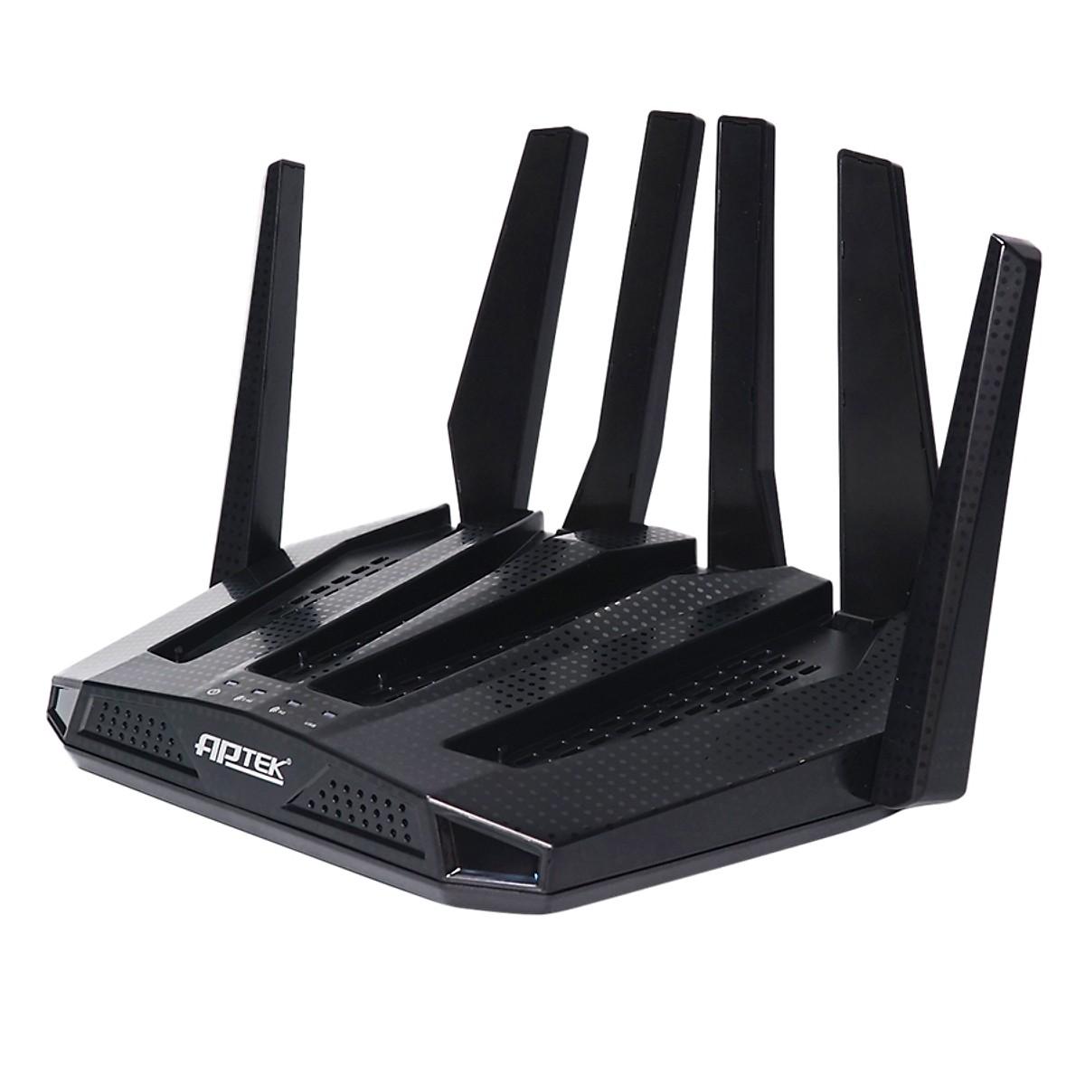 Bộ phát wifi APTEK A196GU Màu đen  - MrComputer