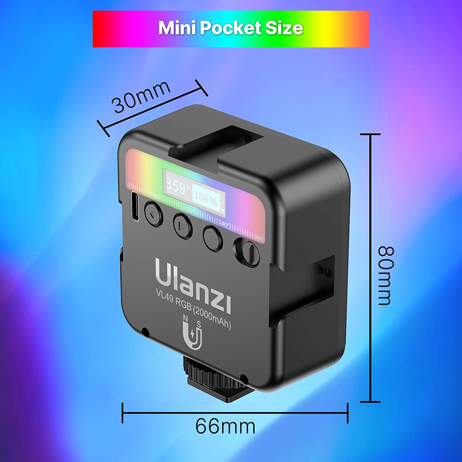 Ulanzi VL49 RGB Fill Light