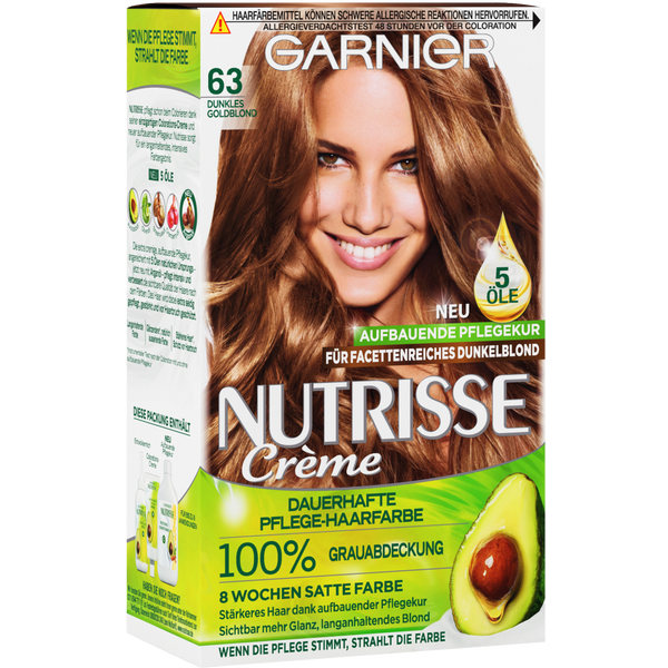 Thuốc nhuộm tóc garnier nutrisse creme Đức