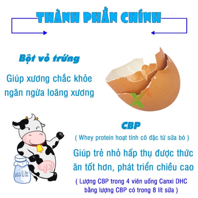 Viên uống canxi DHC Calcium + CBP