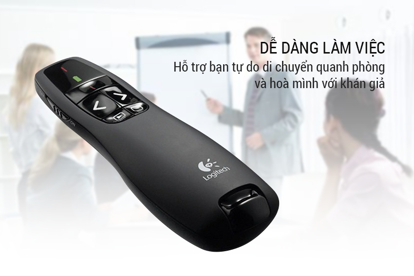 [HCM]Bút Trình Chiếu Logitech R400 Chính Hãng