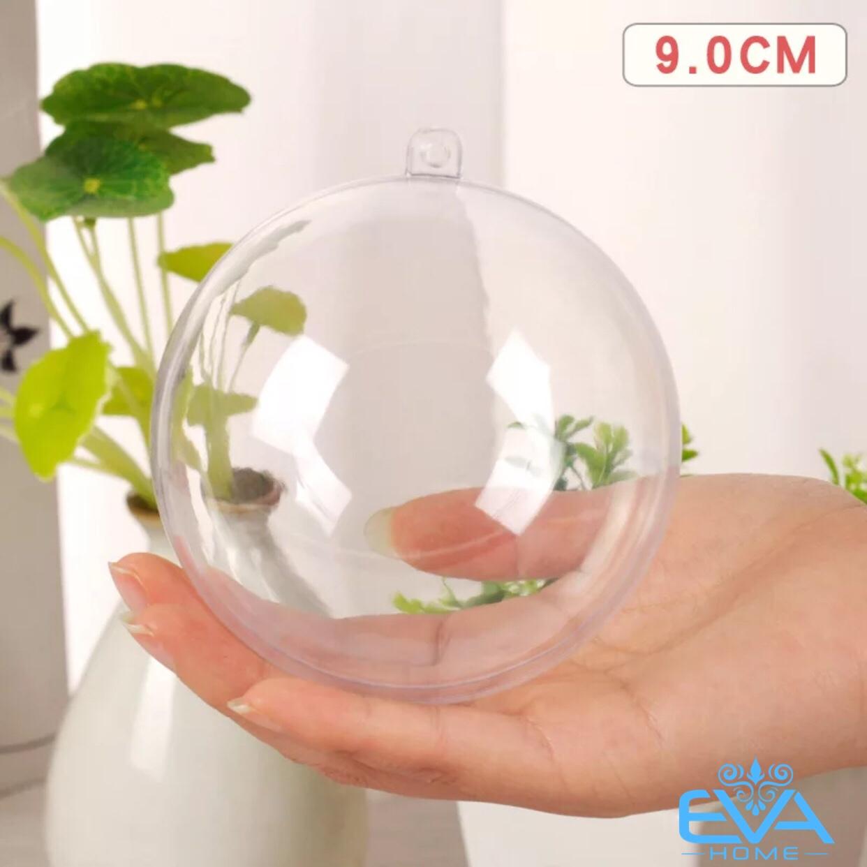 [HCM]Set 5 Quả Cầu Nhựa Trong Suốt 9 Cm