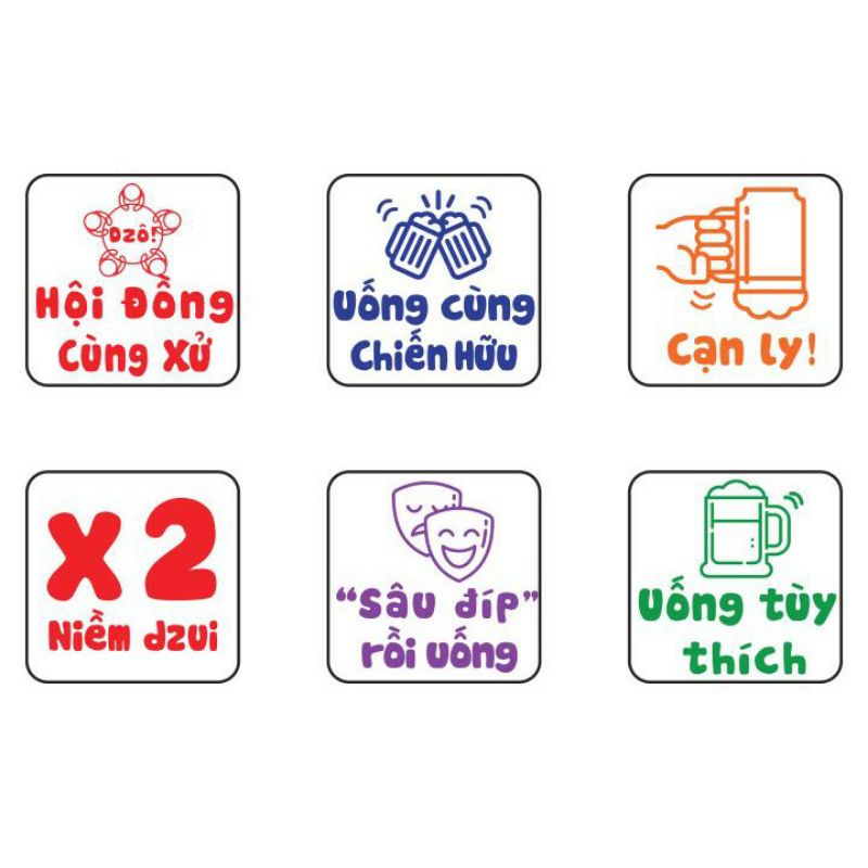 Xúc xắc uống rượu