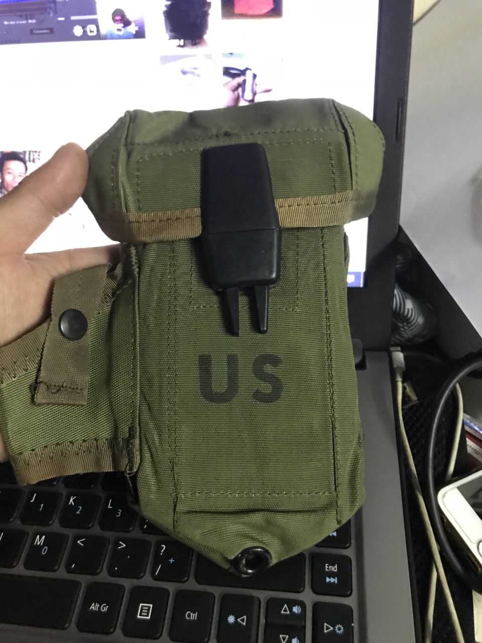 Túi Nilong US 1974 mới 100%