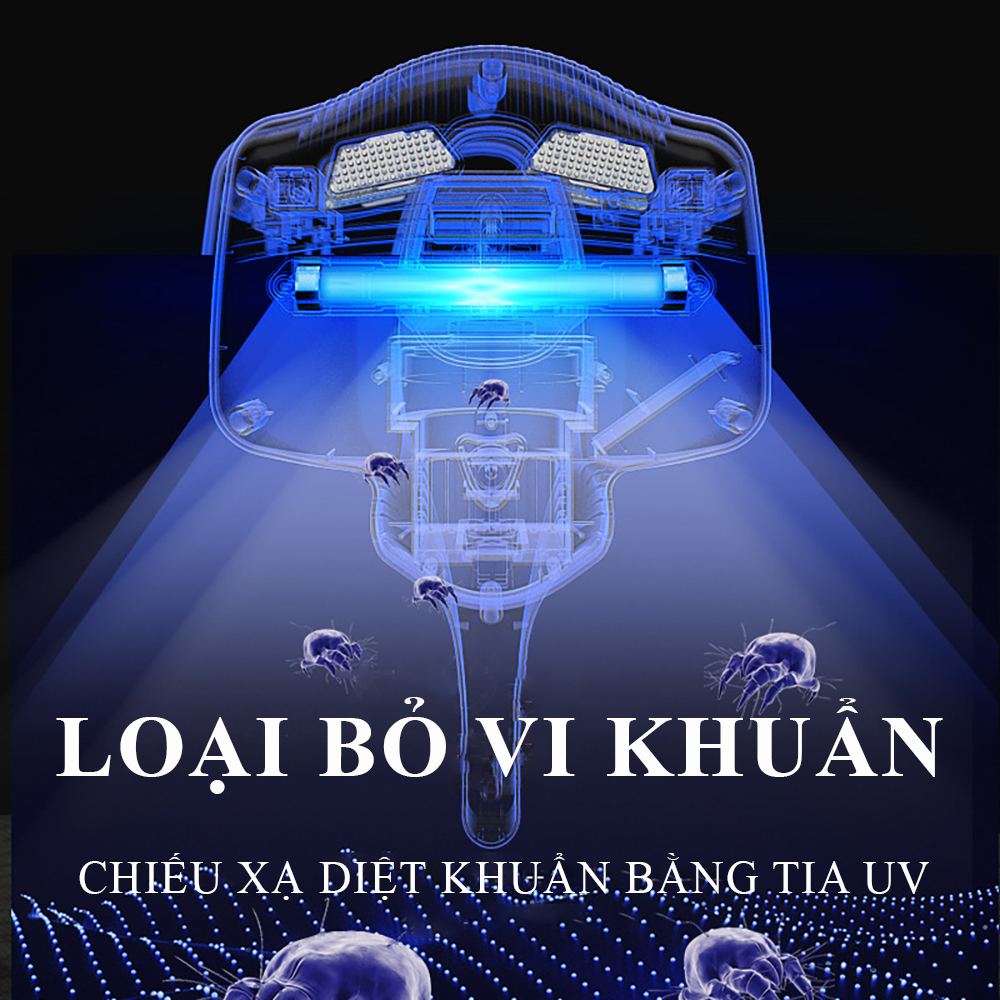 Máy hút bụi cầm tay, máy hút bụi diệt khuẩn tia UV hút bụi gối đệm giường, vệ sinh giường nệm đánh bay bụi bẩn Bảo hành 2 năm. Bảo hành 2 năm