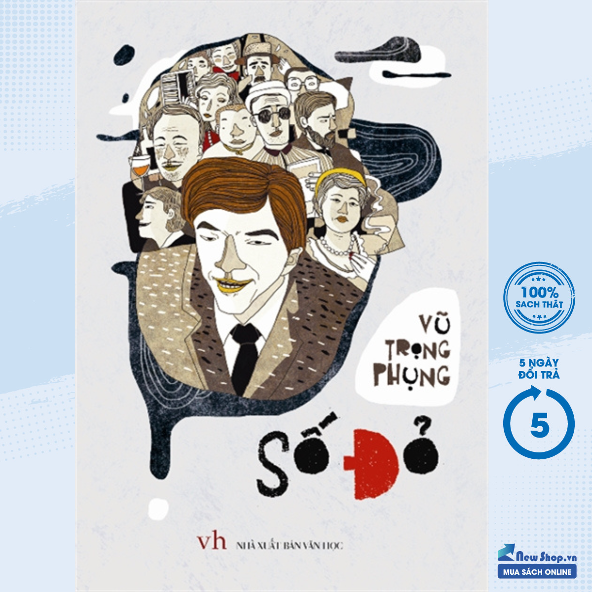 Sách - Số Đỏ (Minh Long) - Vũ Trọng Phụng - (ML) - Newshop