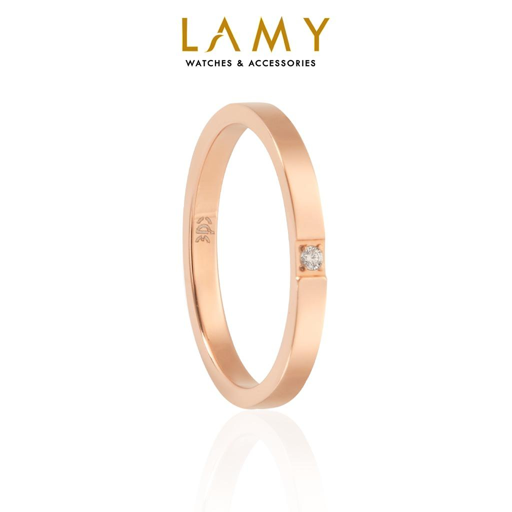 Nhẫn cặp đôi cde marryme couples' ring rose gold cde8039rg