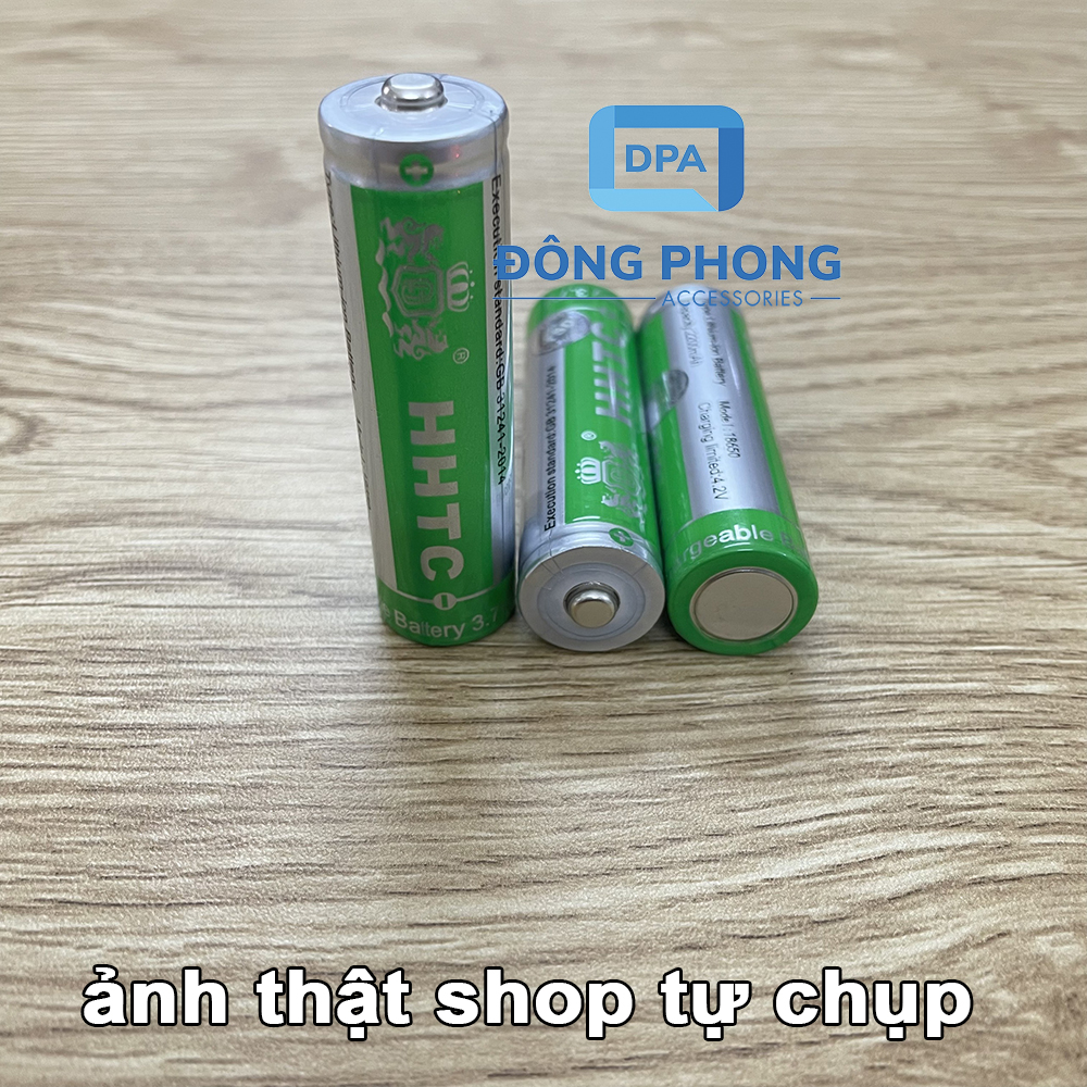 Pin Sạc Lithium-ion 18650 4.2V 2200mAh