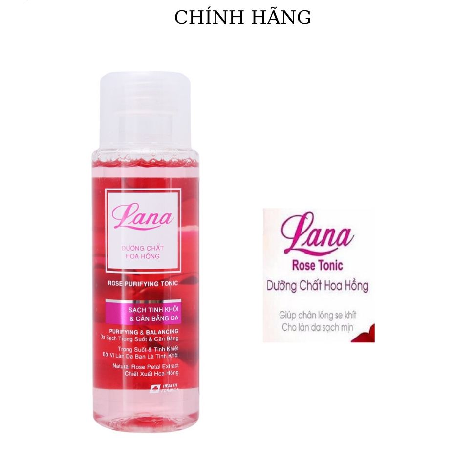 Nước Hoa Hồng Lana Rose Purifying Tonic