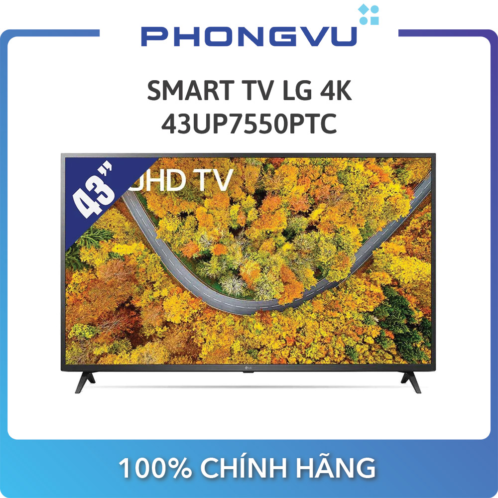 BÁO GIÁ Màn Hình Lg 24 Inch 4k | Shopee Lazada Sendo Tiki mới nhất 70 Smart Tivi LG 4K 43 inch 43UP7550PTC - Bảo hành 24 tháng