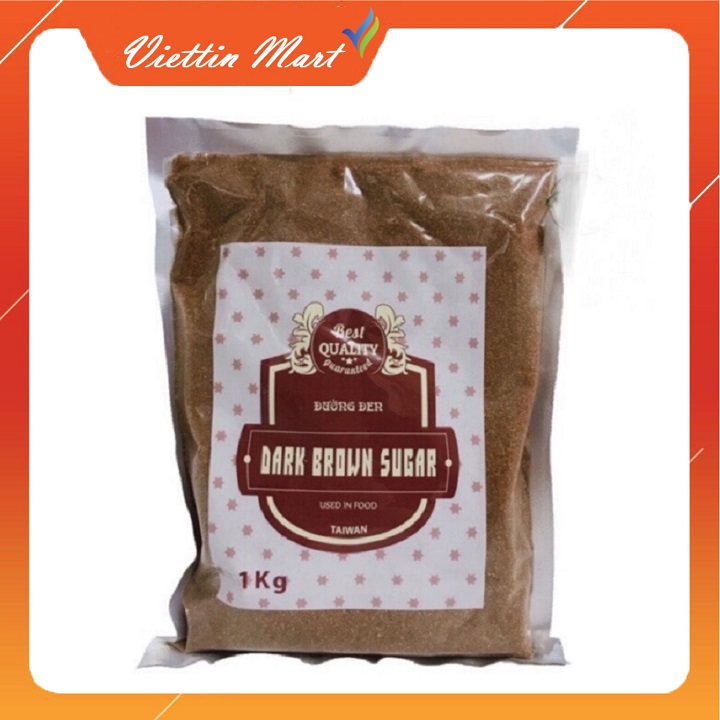 Đường đen đường nâu Đài Loan 1kg – Best Quality Guaranteed – Dark Brown Sugar used in food
