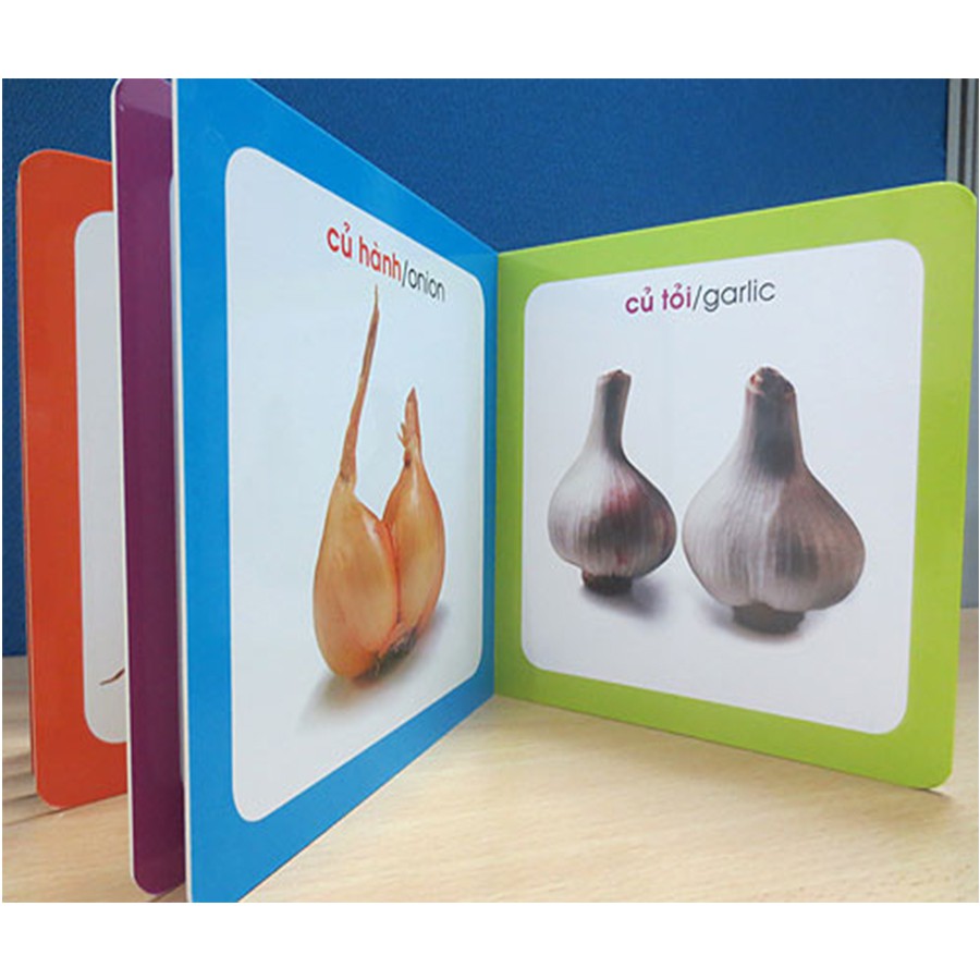 Sách - Từ Điển Hình Ảnh Cho Bé - Rau Củ