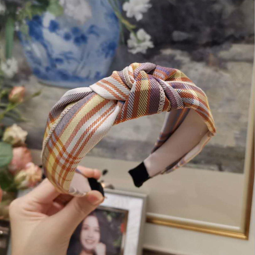 Cài tóc nữ cài tóc turban bờm tóc nữ thời trang