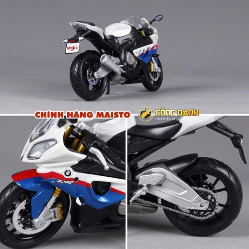 Mô Hình Xe Moto S1000RR - Siêu xe cá mập - 1:12