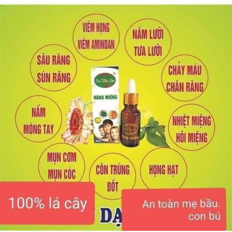 TINH DẦU RĂNG MIỆNG DẠ THẢO LIÊN 5ML