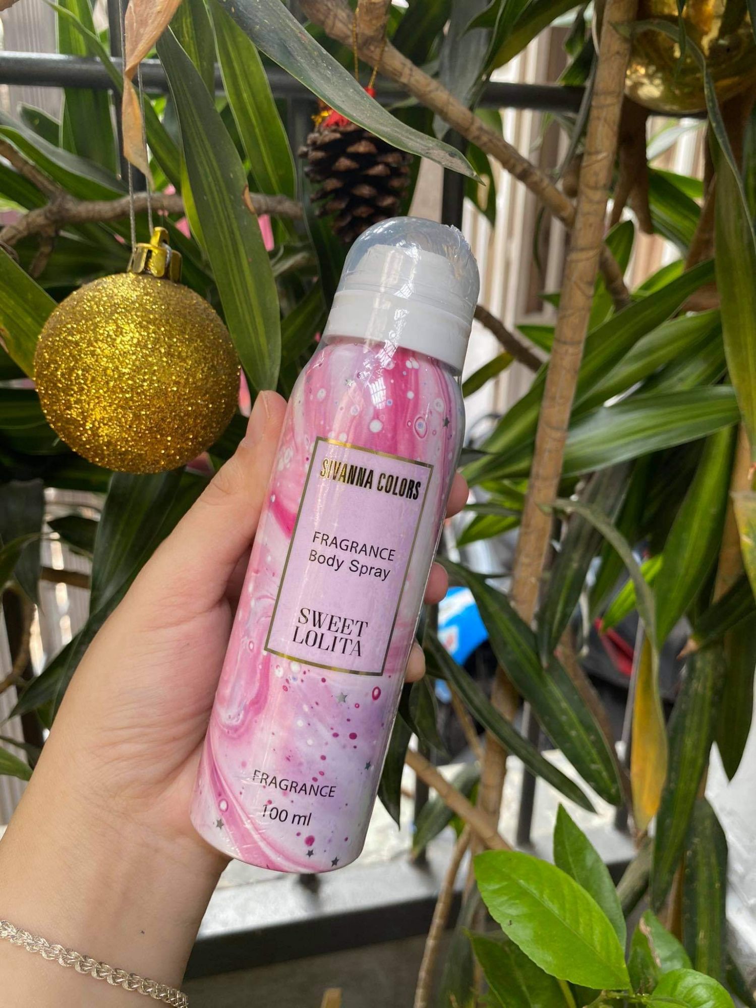xịt body Sivanna colors 100ml