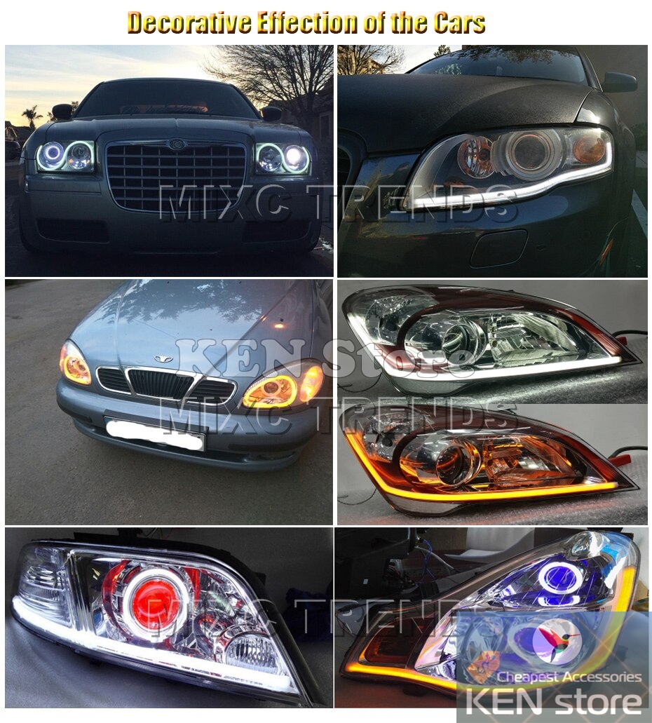 Dây led audi mềm dẻo làm đèn ban ngày