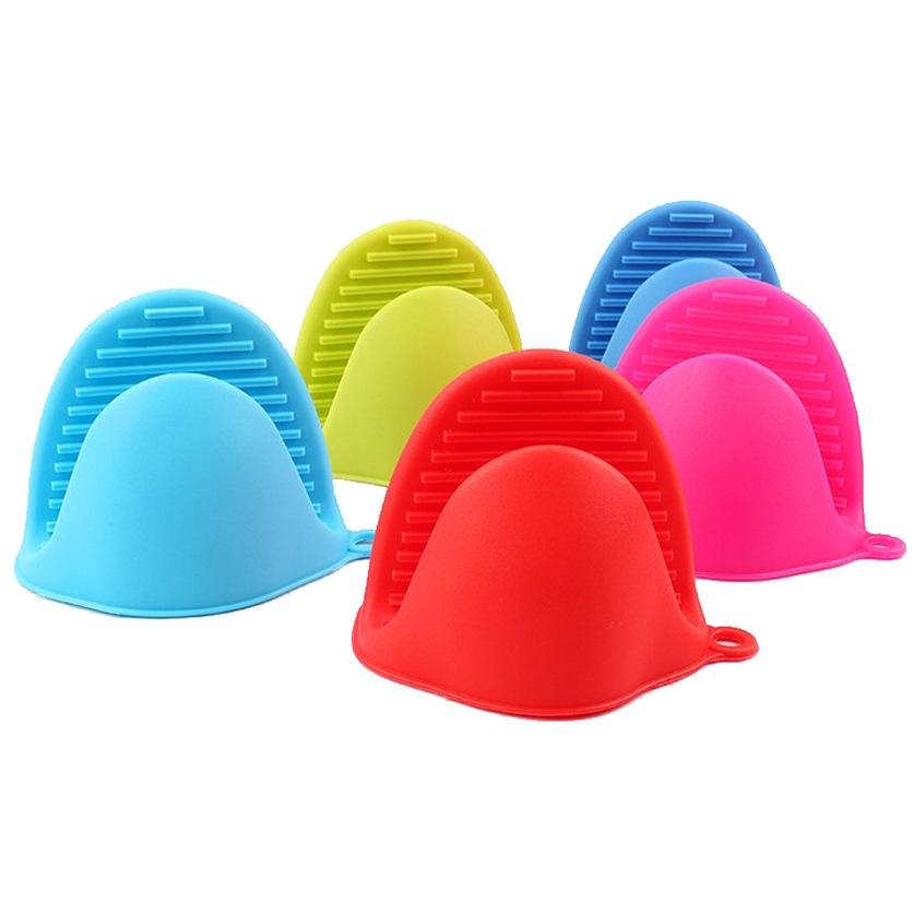 Nhấc Nồi Chống Nóng Silicon Bắc Nồi Dụng Cụ Bưng Nồi Chống Nóng Silicon 1 Cặp (2 Cái) (giao màu ngẫu nhiên)