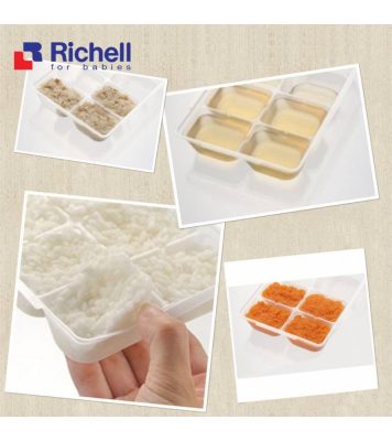 Bộ 2 khay trữ đông Richell RC93872