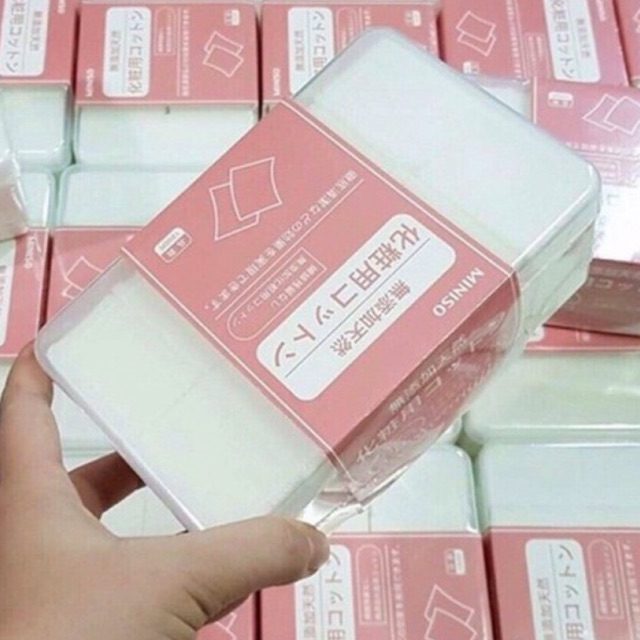 Bông tẩy trang miếng Miniso 1000 miếng