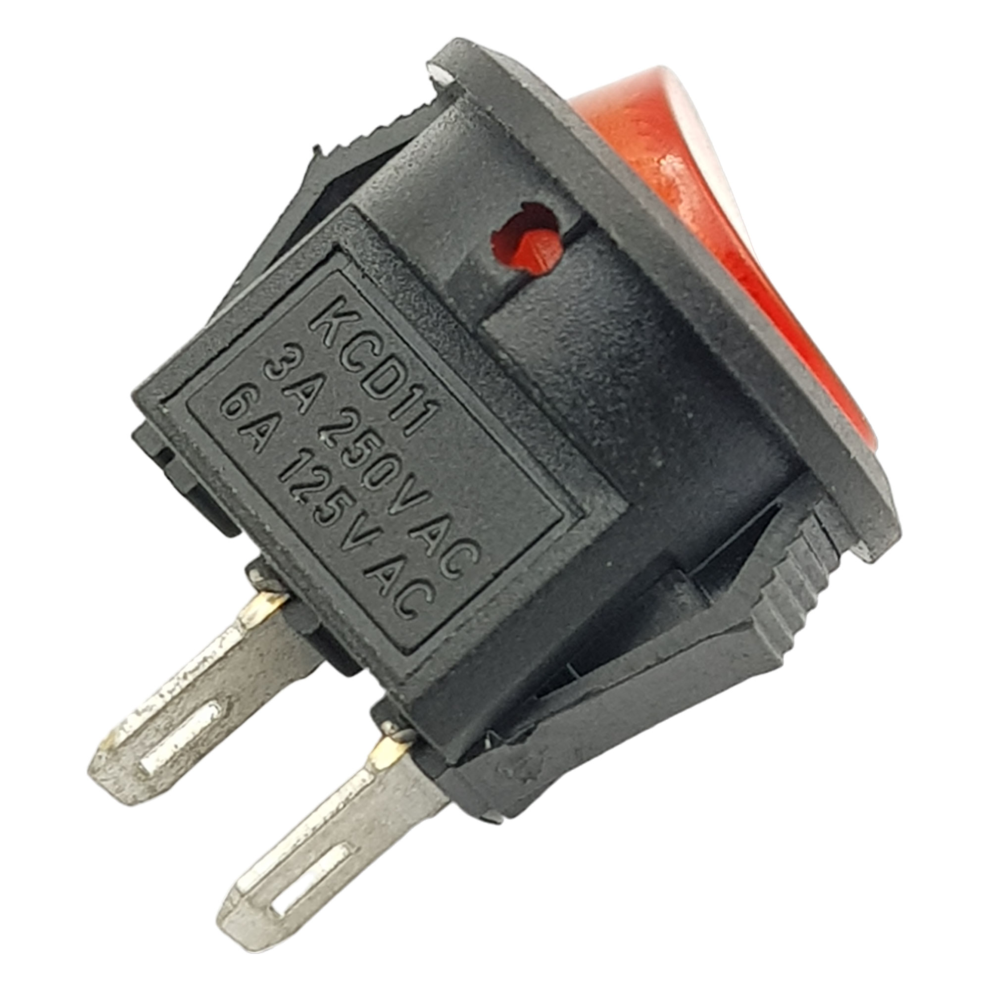 Bộ 2 Công tắc bập bênh tròn KCD11 -15mm