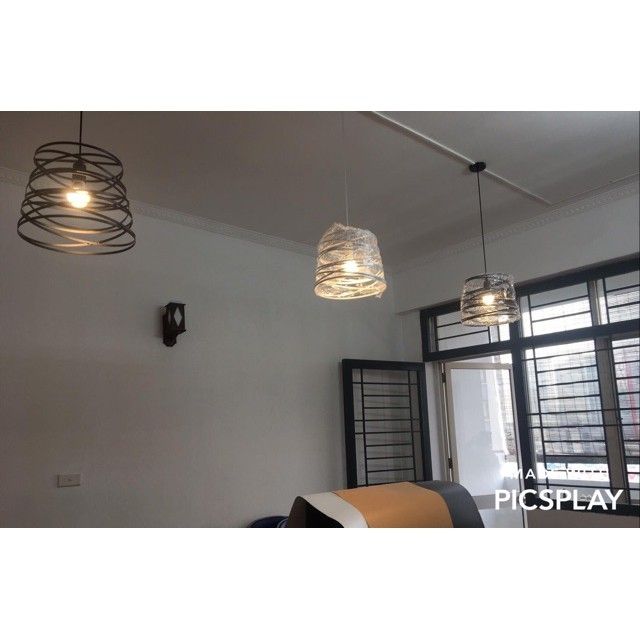 Đèn thả lồng sắt, đèn trang trí,đèn thả
