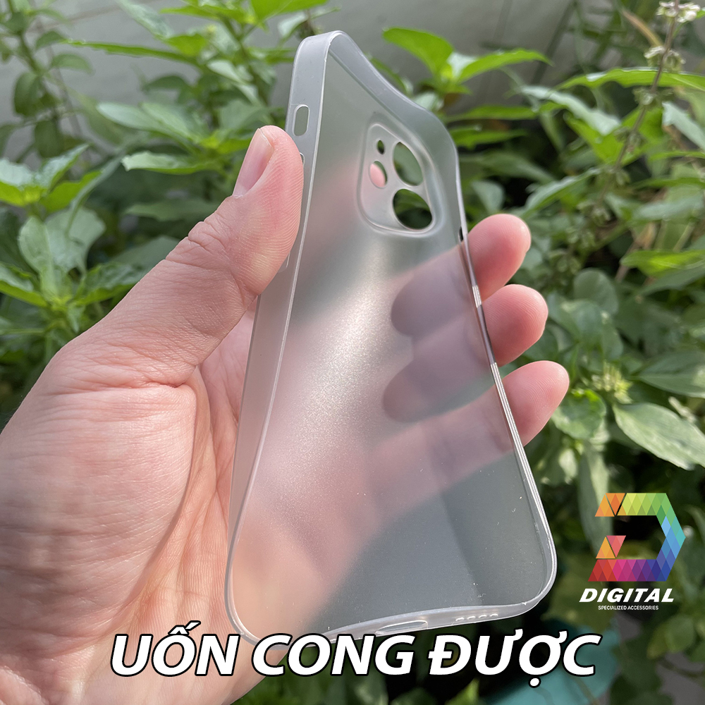 Combo 2 Ốp Lưng Trong Nhám Unibody iPhone 12 Siêu Mỏng