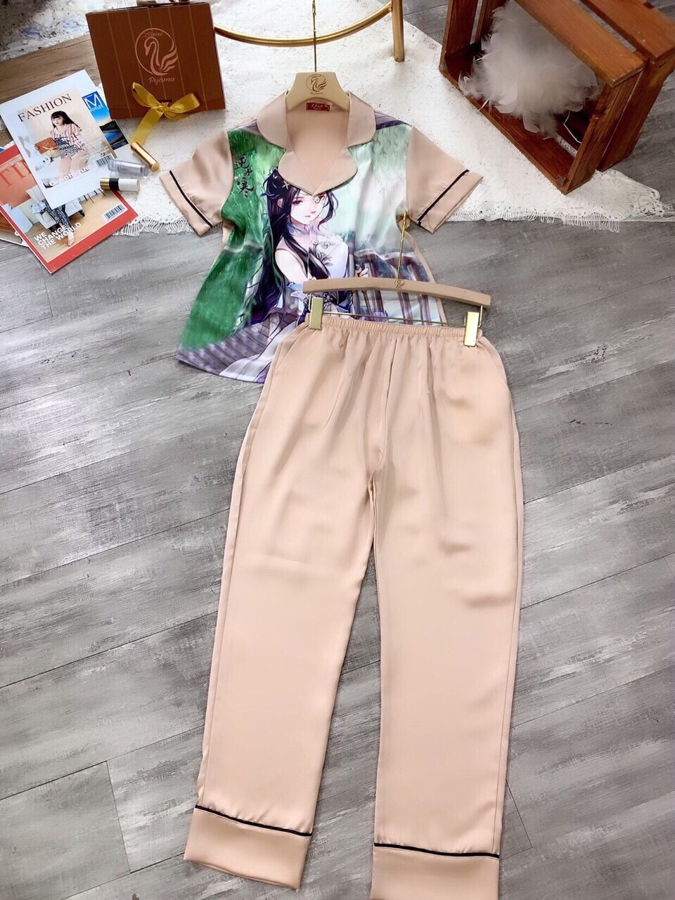 PIZAMA HOẠ TIẾT HÀNG TK ZAMI