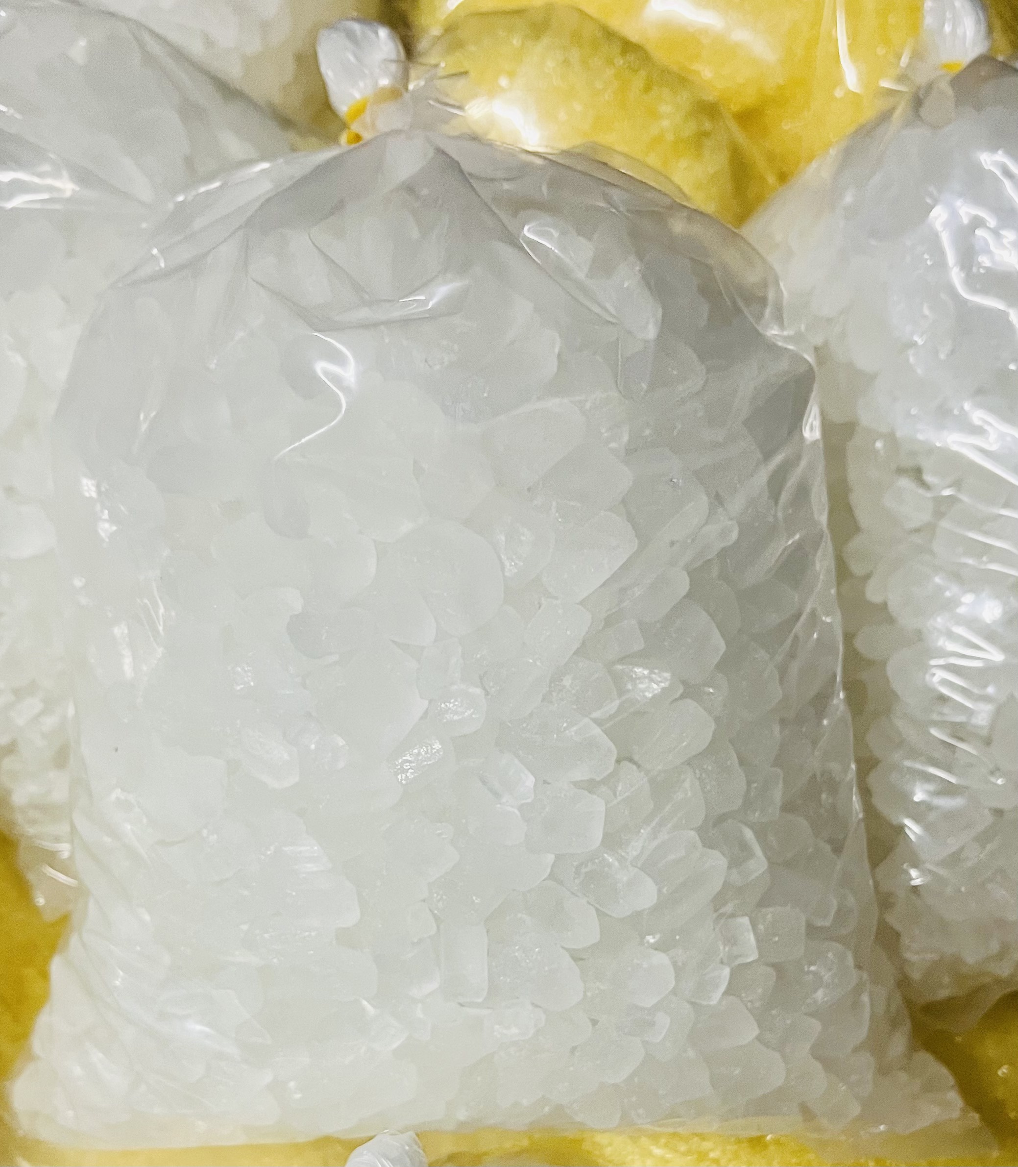 Đường phèn viên trắng Long An/Đường phèn viên vàng Cô Ba túi (1kg)