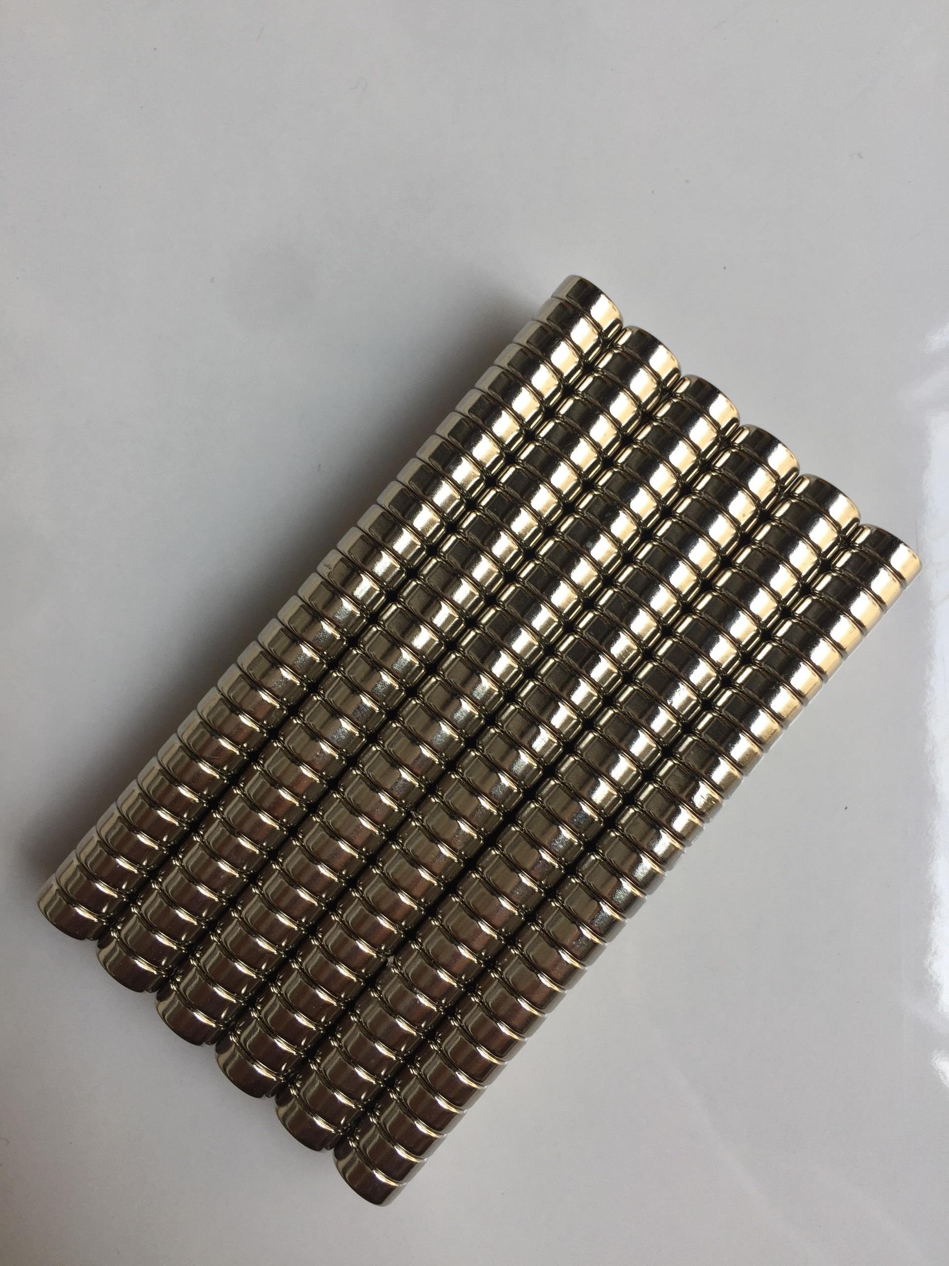 [HCM]Nam châm cực mạnh Ø 10x3mm nam châm NdFeB trắng đất hiếm