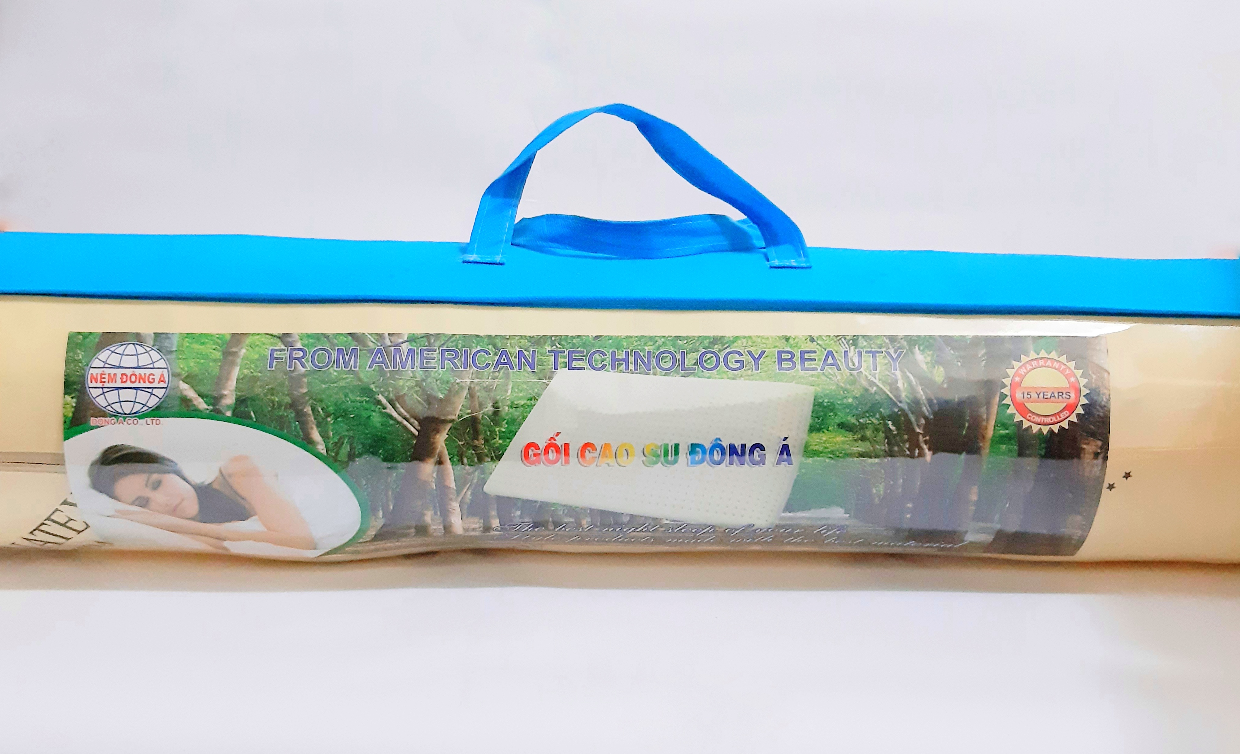 Gối ôm cao su non Đông Á dài 1m