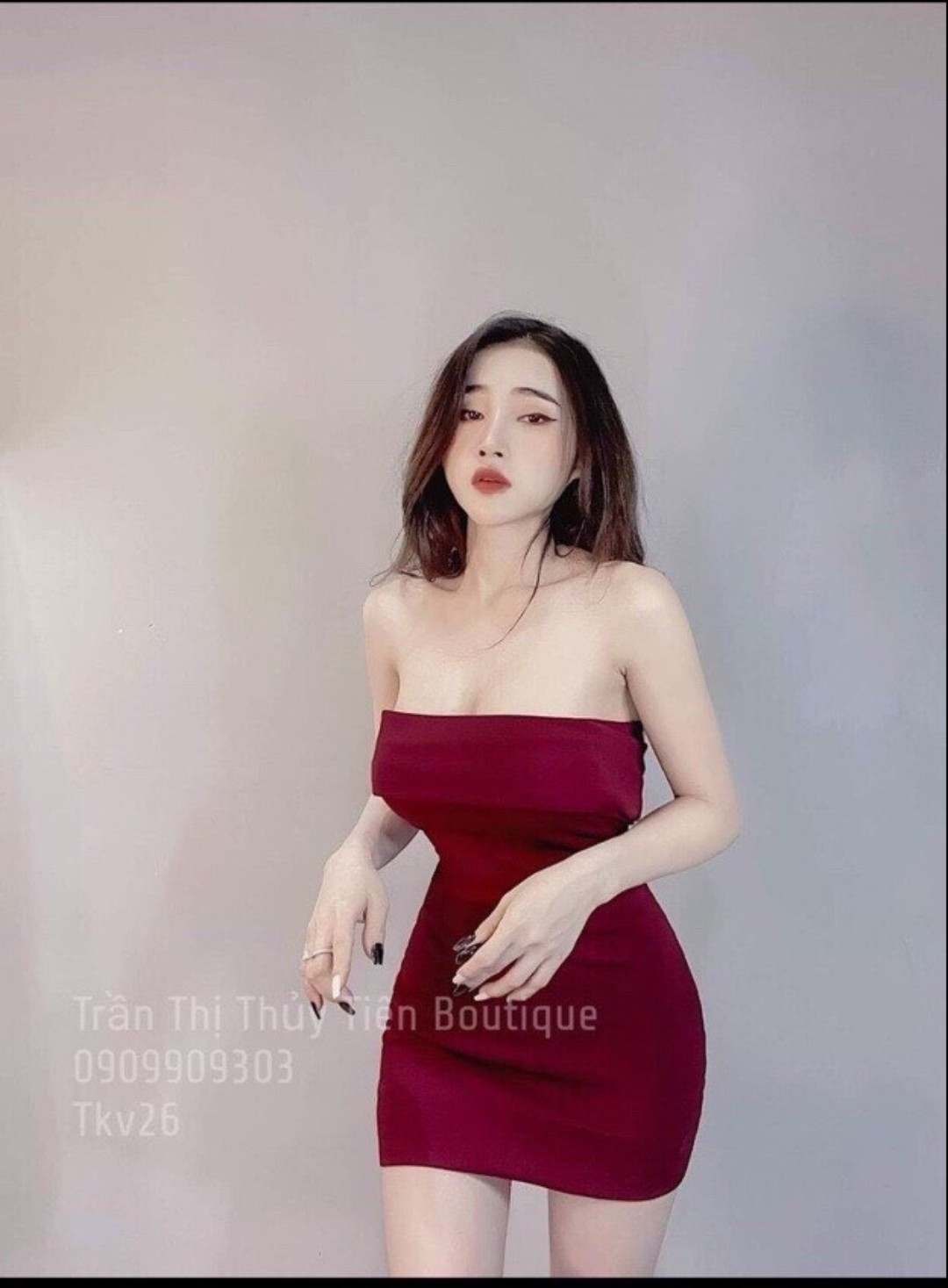 [HCM]ĐẦM ÔM BODY CUP NGỰC THỜI TRANG NỮ GỢI CẢM QC