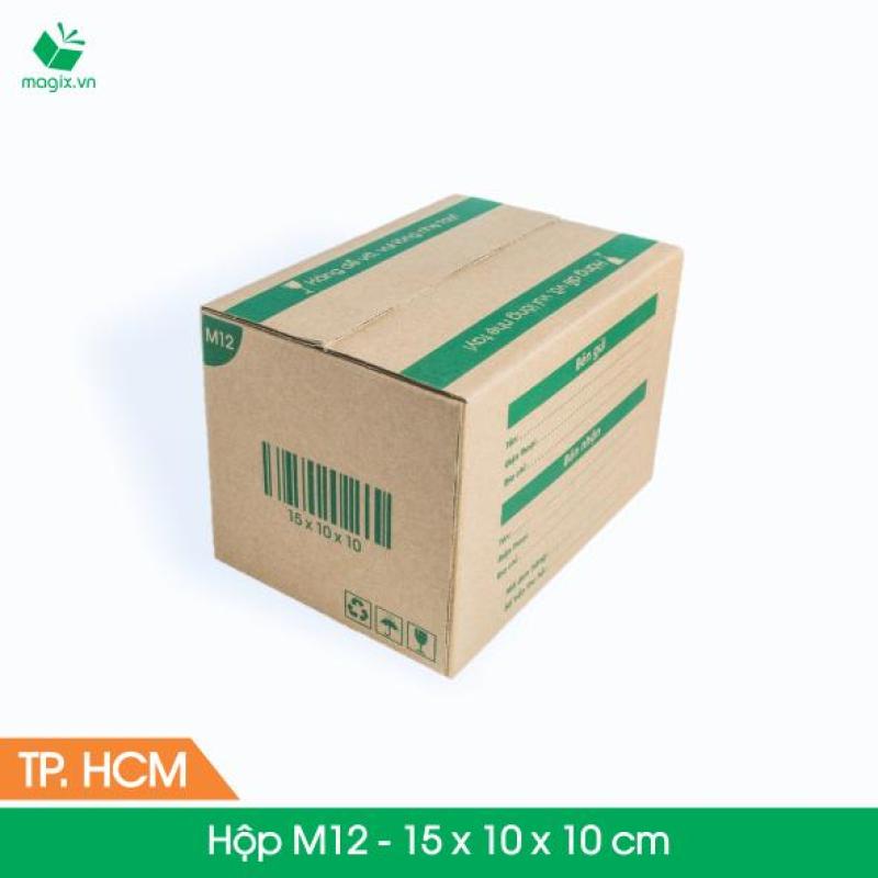 M12 - 15x10x10 cm - 60 Thùng cartop - hộp carton đóng gói