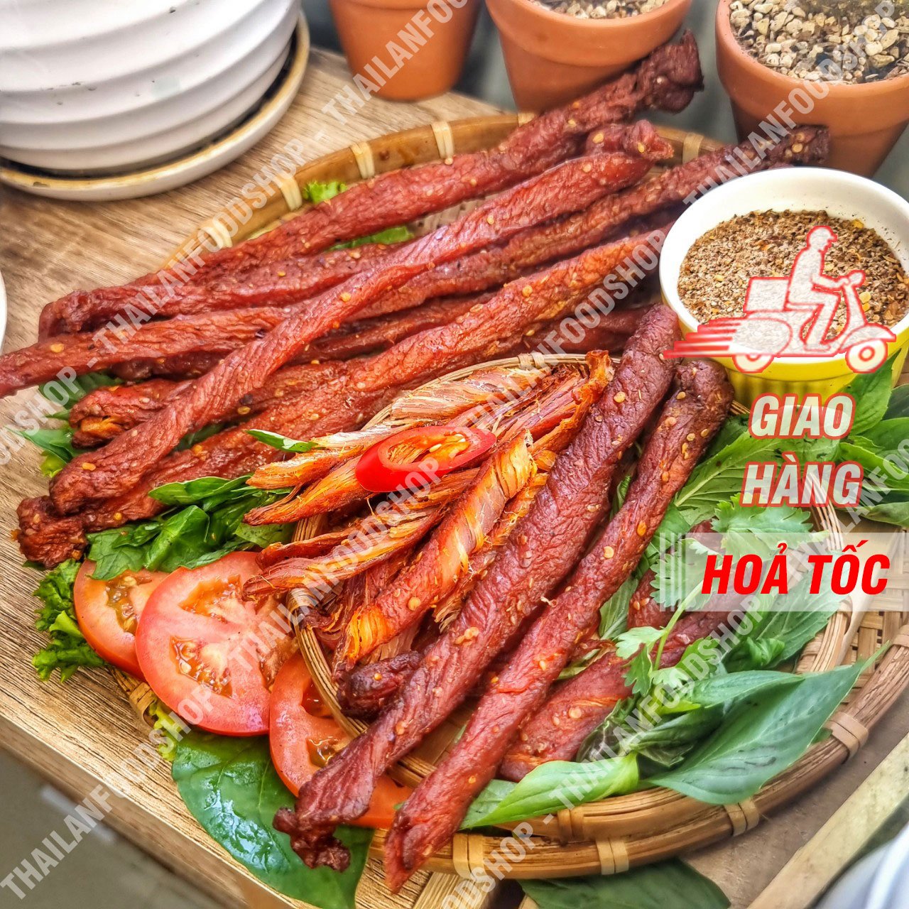 Thịt Nai Gác Bếp Túi HCK 500Gr