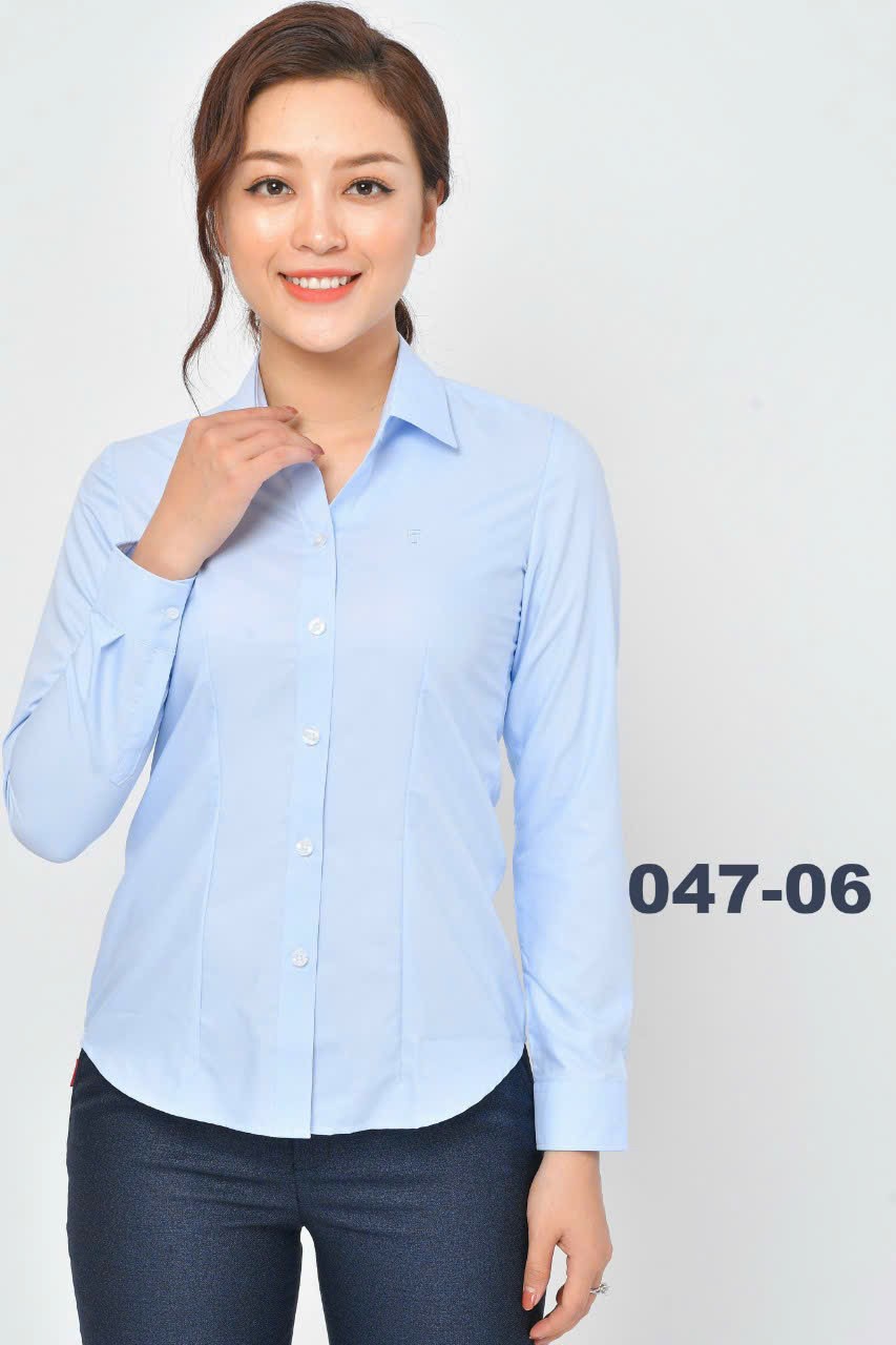 Áo Thái Hòa đủ màu vải mềm trơn vải kate lụa 047