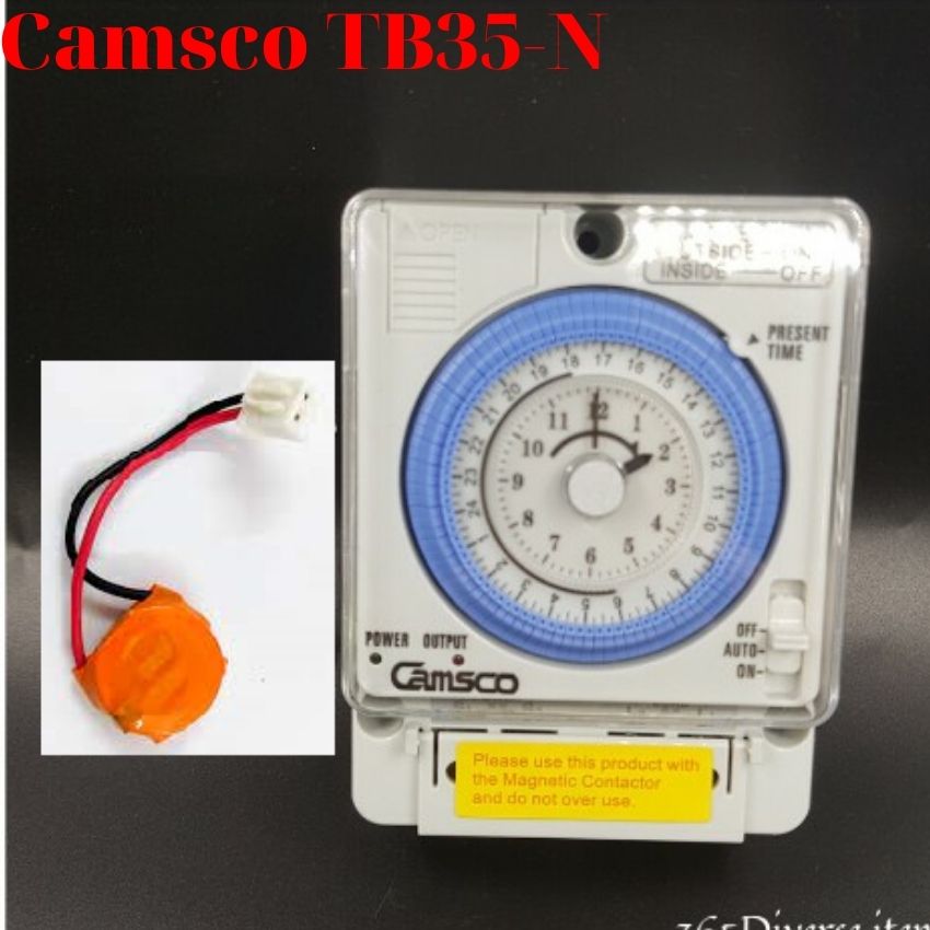 Timer camsco rơ le thời gian camsco tb35n relay thời gian thực camsco thiết bị hẹn giờ 24h, thiết kế nhỏ gọn tiện lợi, độ bền cao