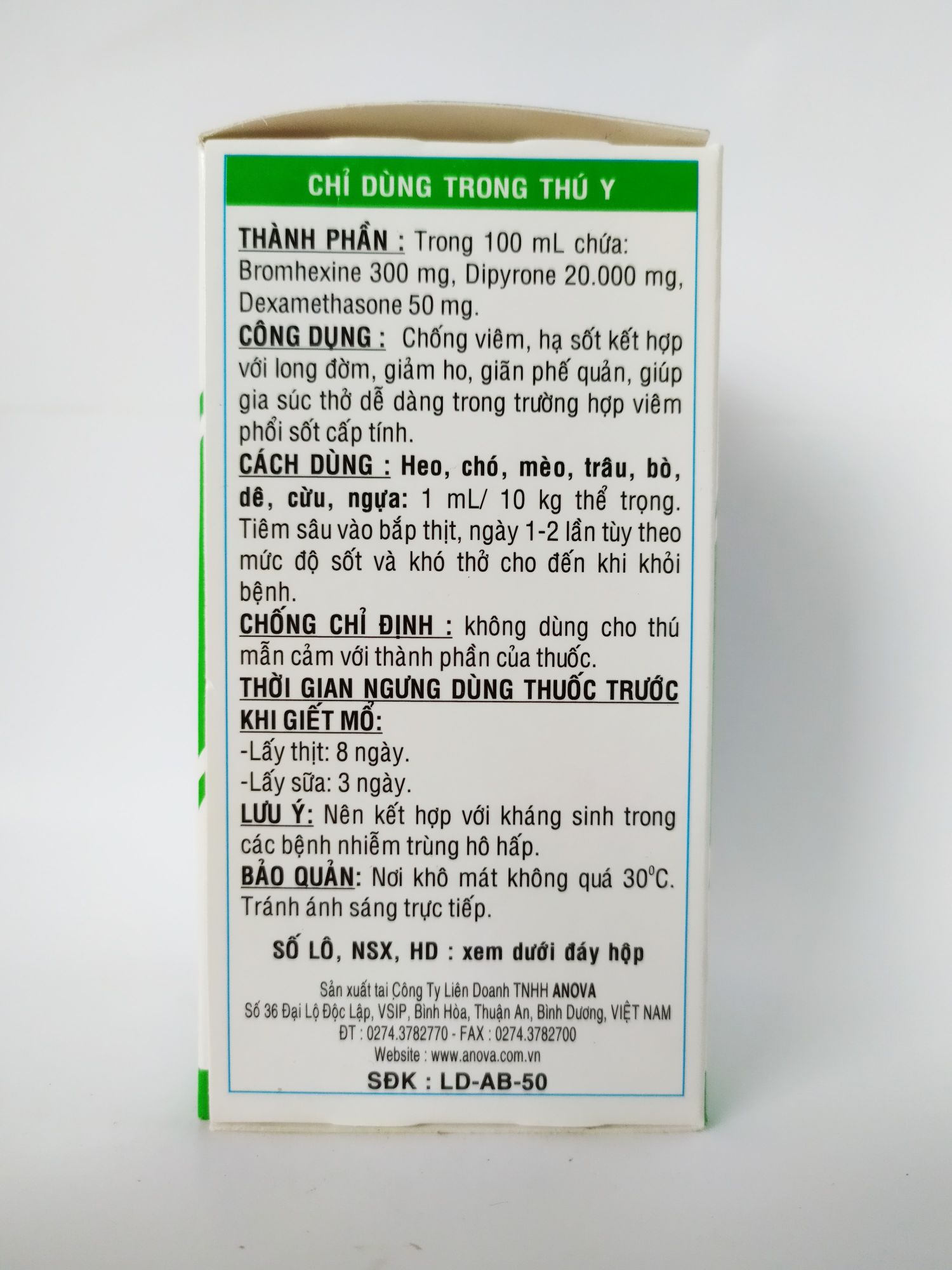 NOVA BROMHEXINE PLUS CHAI 100ML (LONG ĐỜM, TRỢ HÔ HẤP)
