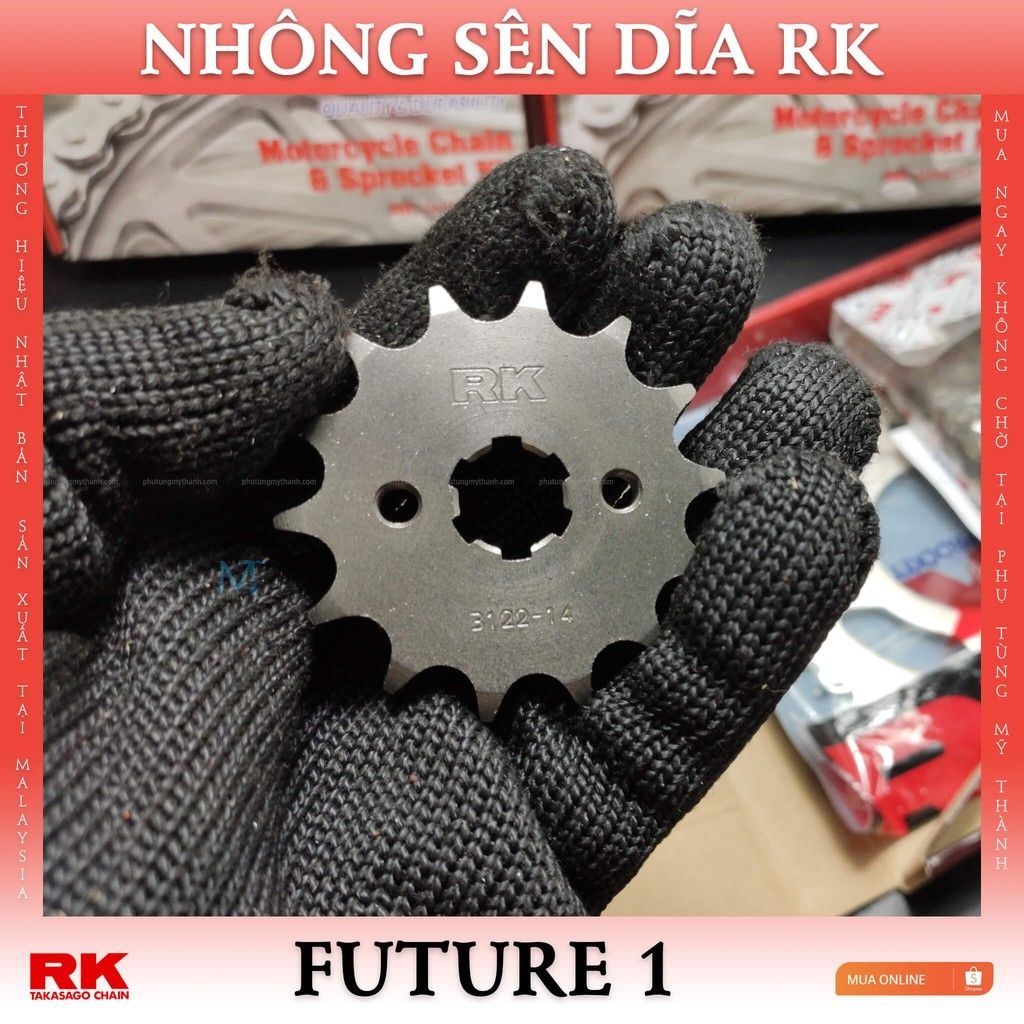 nhông sên đĩa RK FUTURE 1