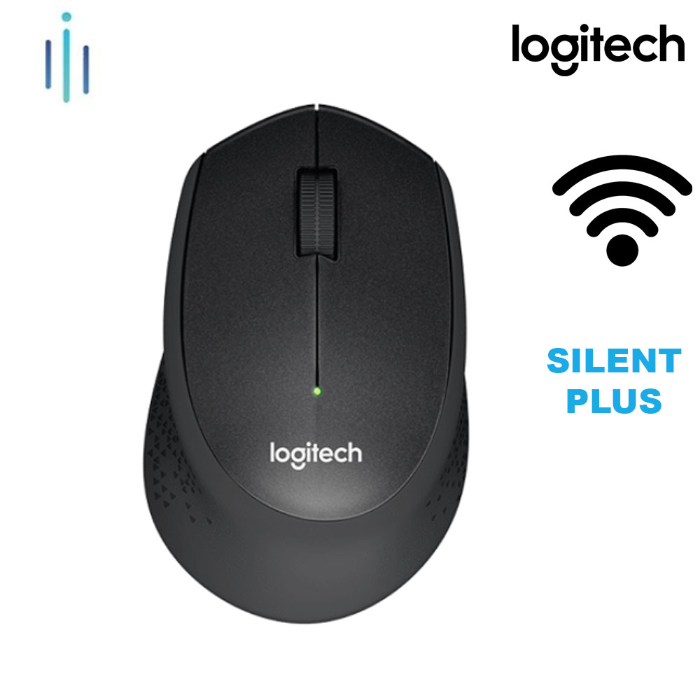 Chuột không dây logitech m331 silent plus - hàng chính hãng
