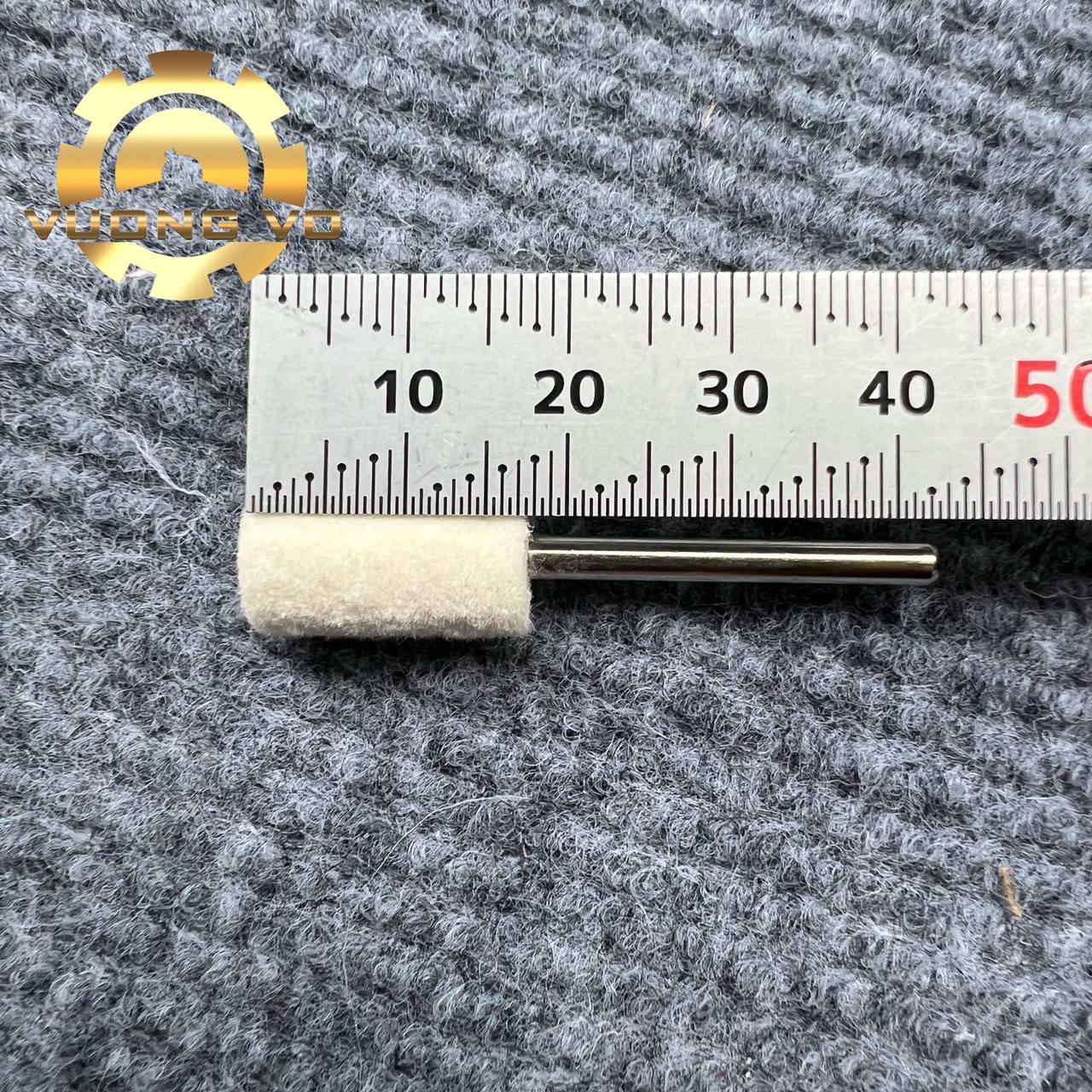 Fine wool felt-polished felt head 10x17x3mm