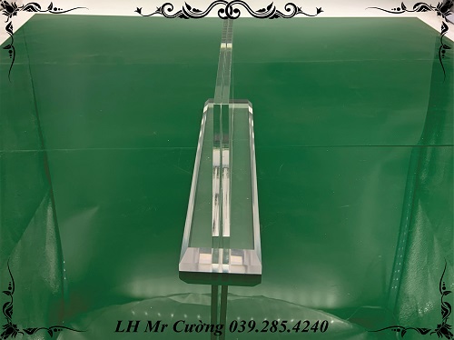 Biển tên chức danh để bàn mica 12x24